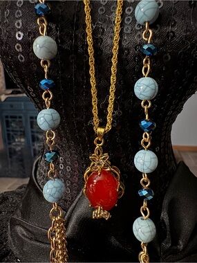Two vintage necklaces